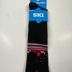 Columbia ski over the calf socks size small US 4-7.5, EU 35-38